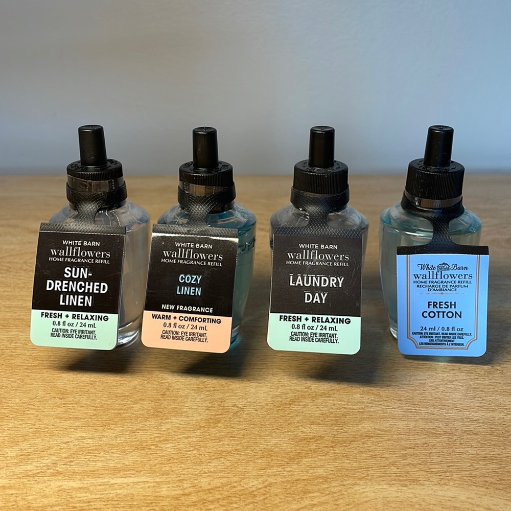 Fresh laundry scented wallflowers